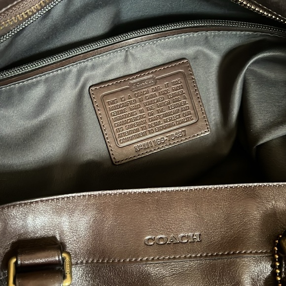 COACH BLEECKER WEEKEND TOTE TRAVEL BAG 70487 in FAWN - Picture 6 of 9